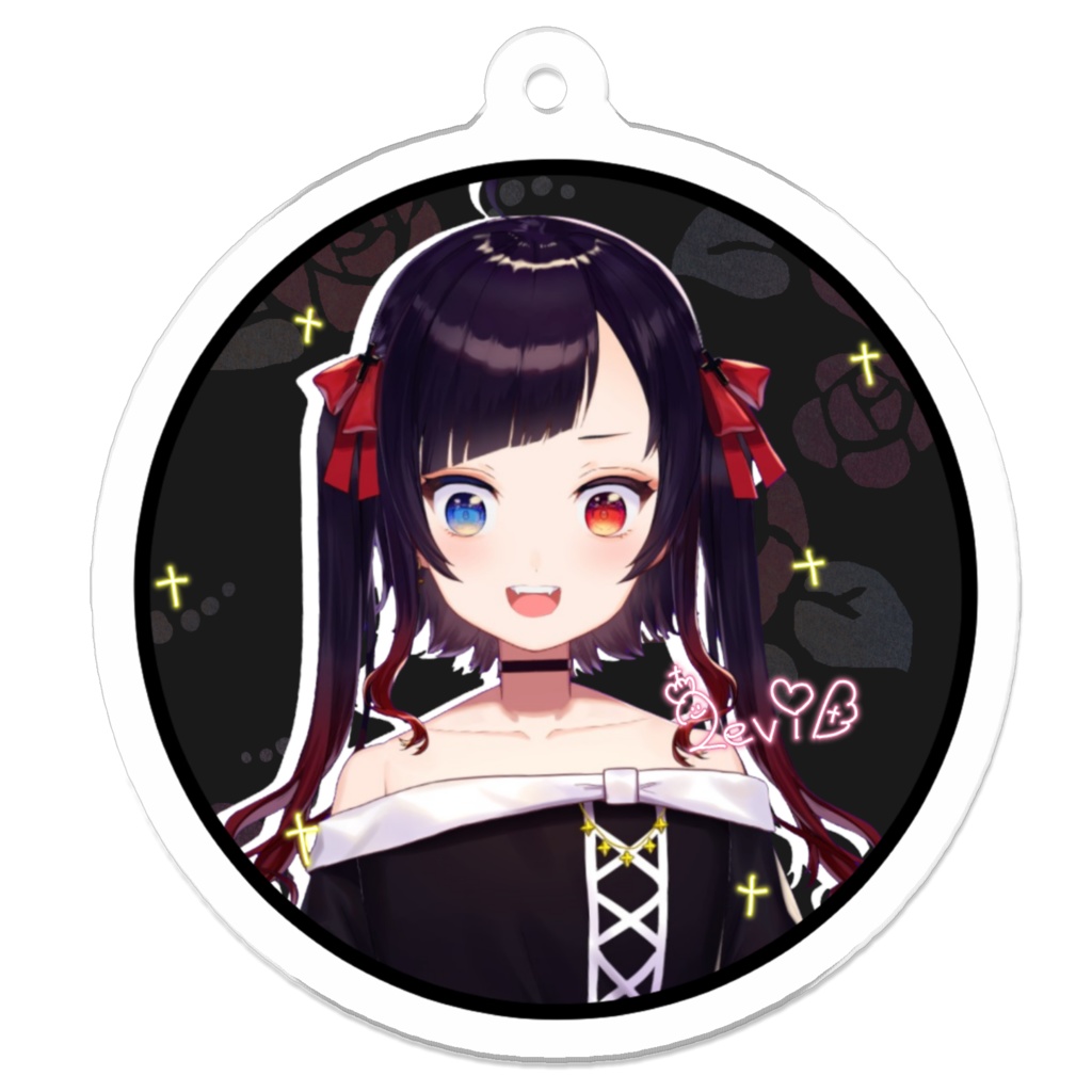 漆黒アクキー各3種