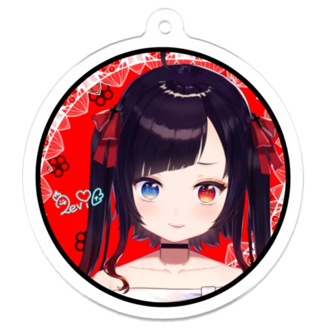 漆黒アクキー各3種