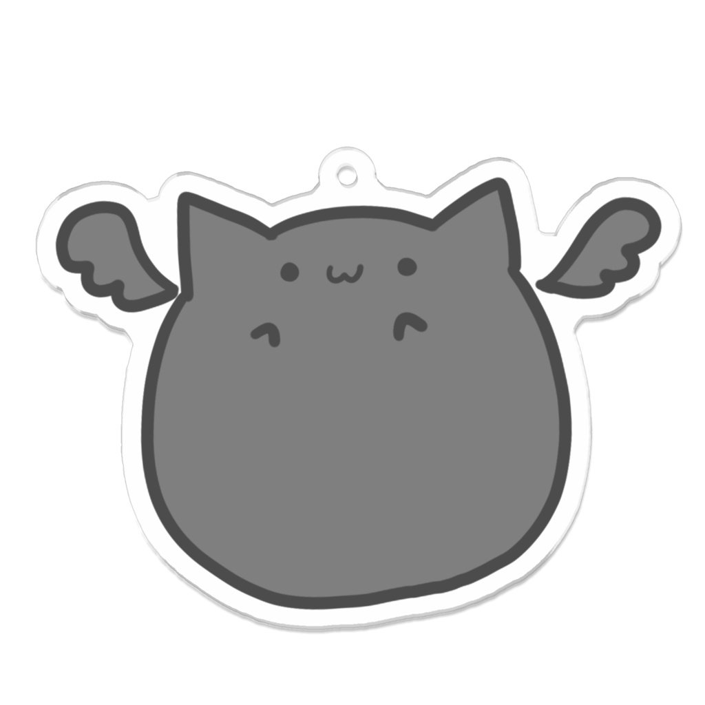 †漆黒龍アクリルキーホルダー三種†