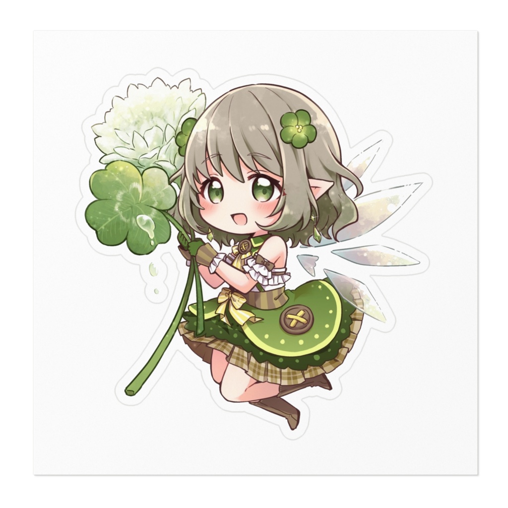 🍀しずく🍀妖精さんステッカー