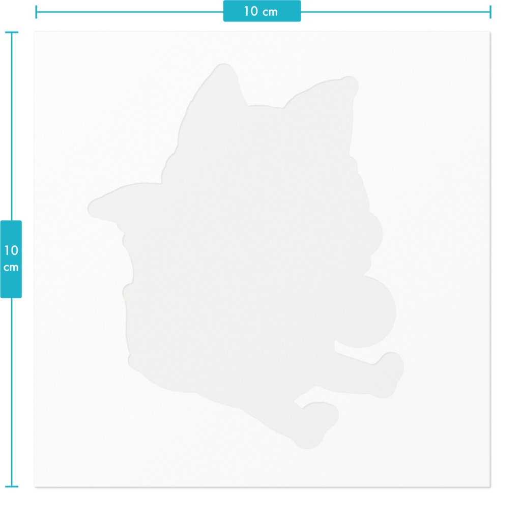 きつねちゃんのもぐもぐステッカー