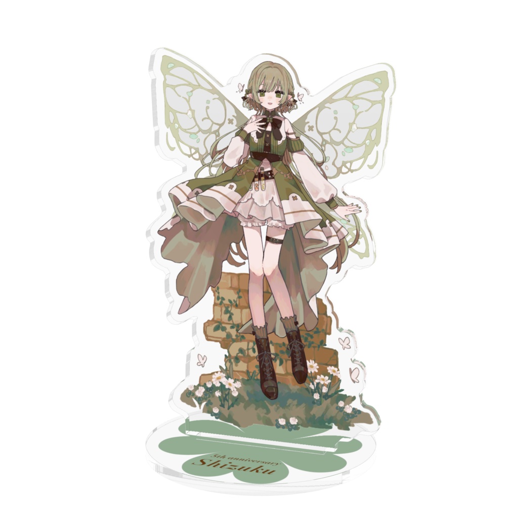 しずくの立ち絵アクリルフィギュア