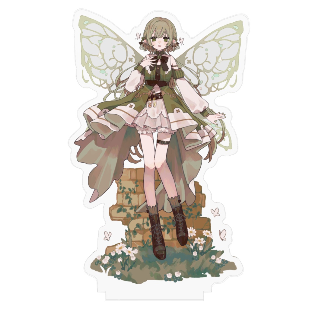 しずくの立ち絵アクリルフィギュア