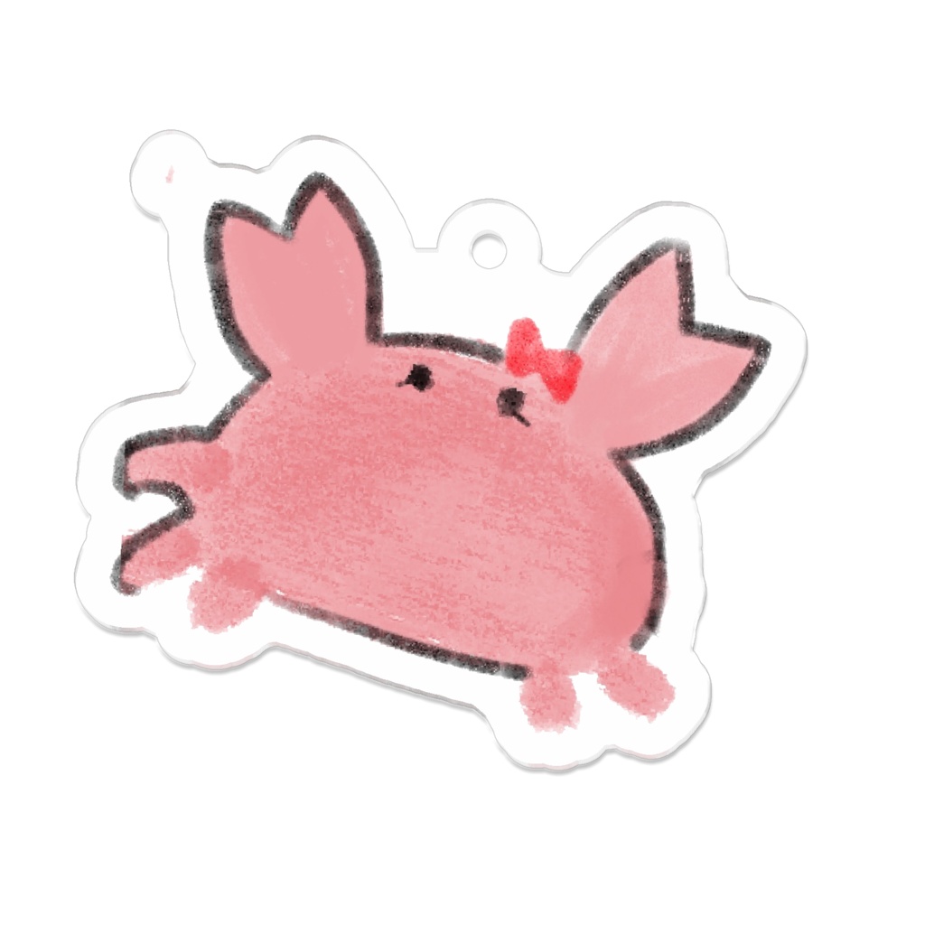 かにちゃんキーホルダー