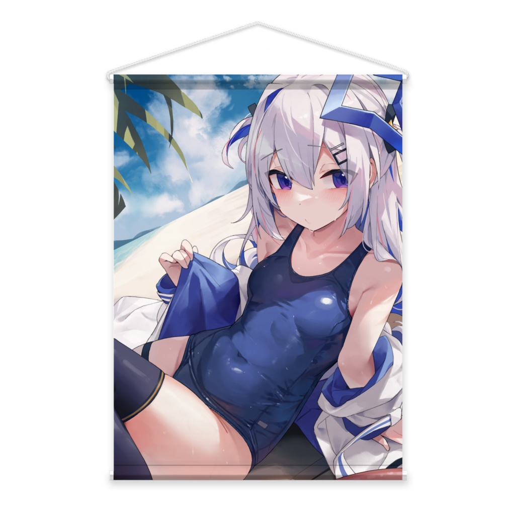 【非公式】スク水かなた_タペストリー
