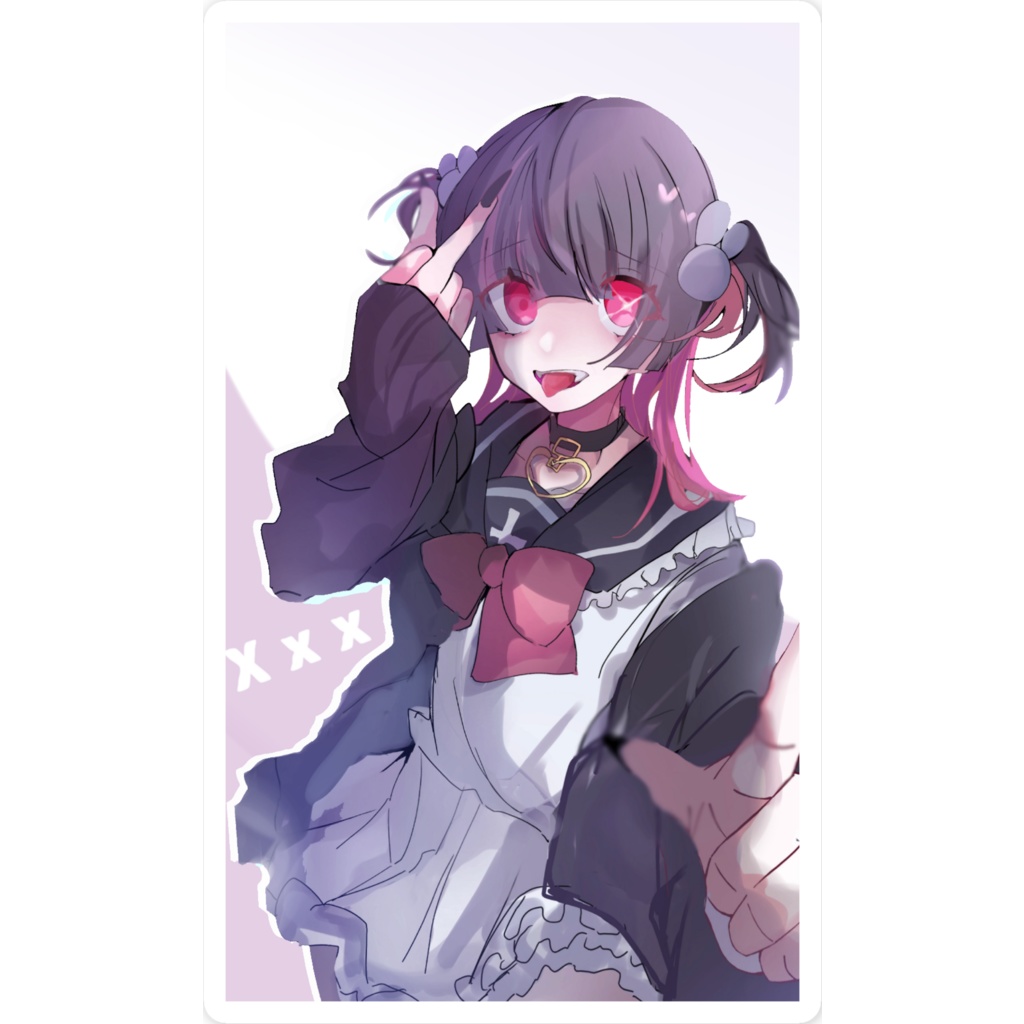 【OC】✖︎✖︎✖︎ちゃんステッカー