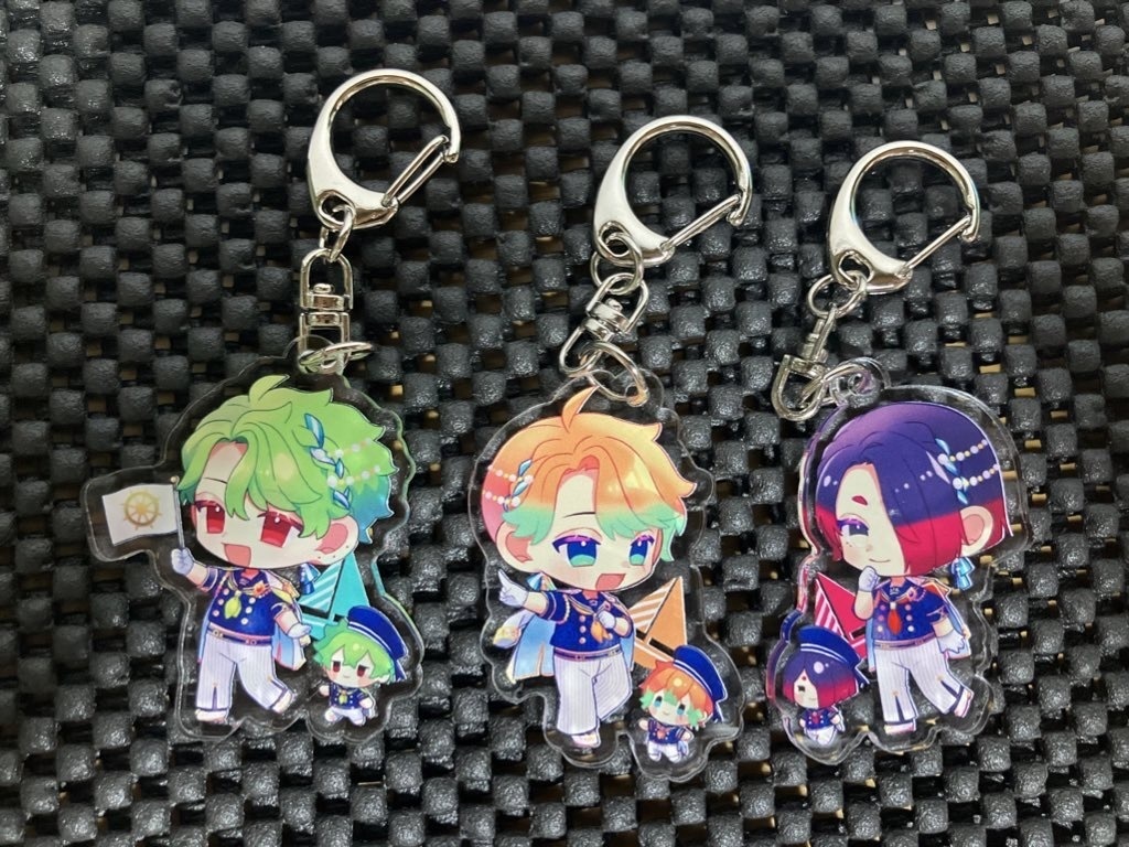 クルージングアクリルキーホルダー