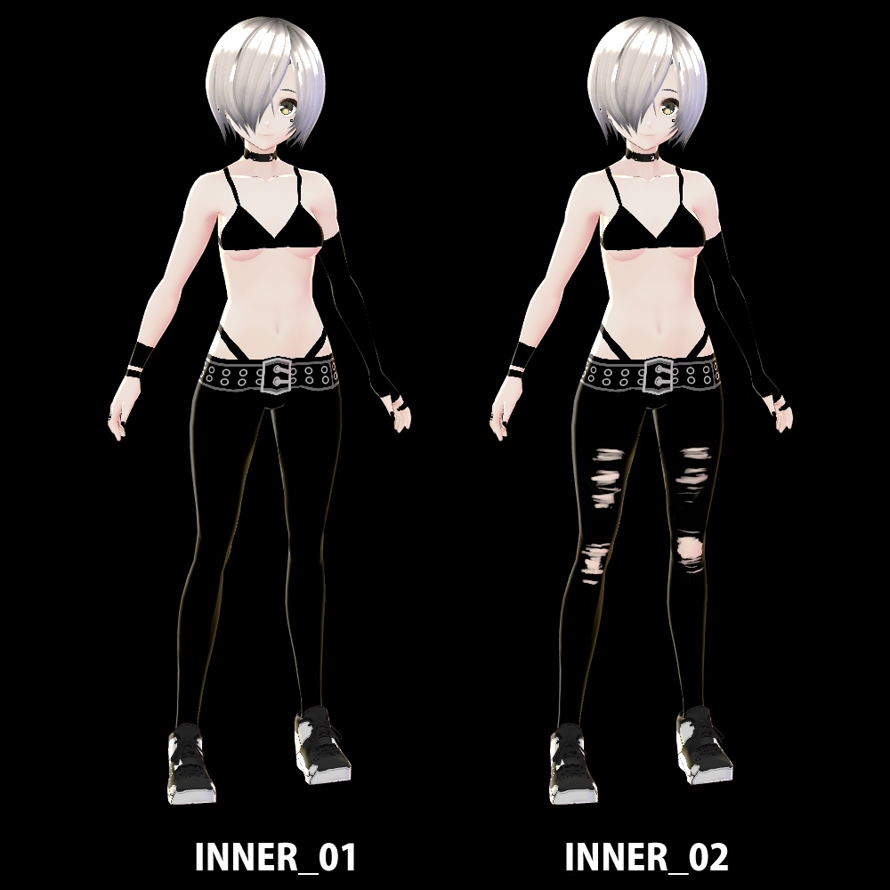 《 VRoid テクスチャ 》サイバーパンクウェア_XENOGRAPH_03