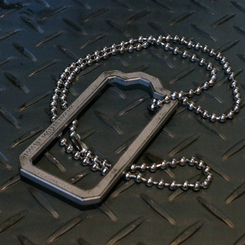 バイナリー・ドッグタグ ver1.00 / Binary Dog Tag ver1.00