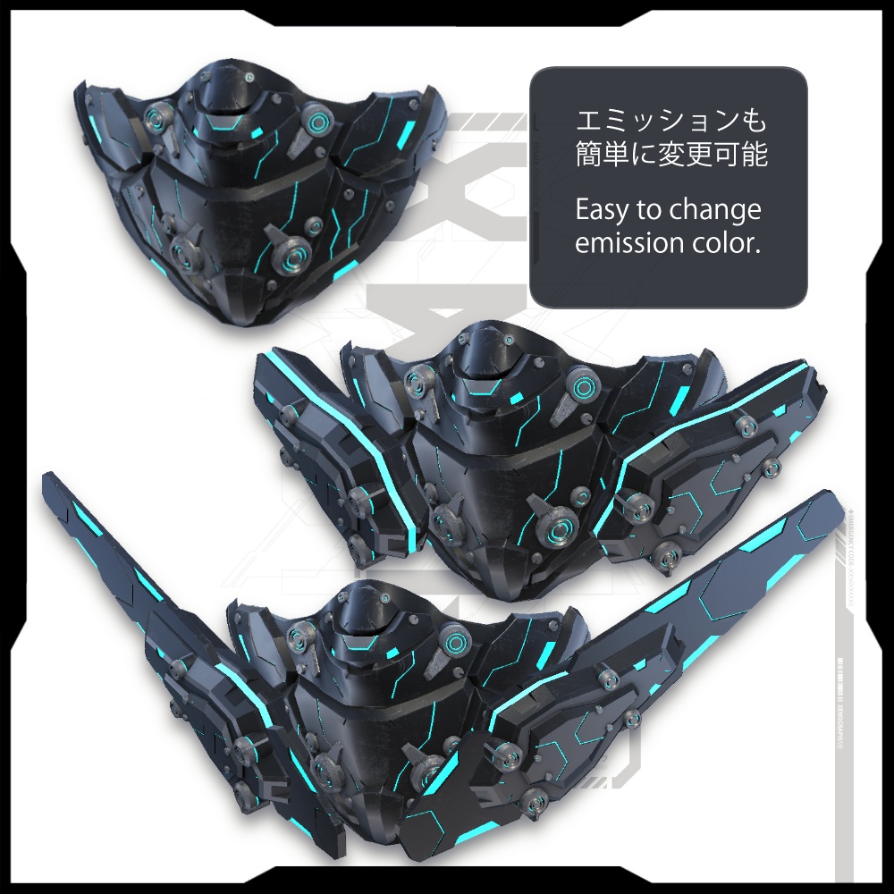 【VR版】ヴァ―デクト・フェイスギア ver1.00 / Verdict Face Gear ver1.00