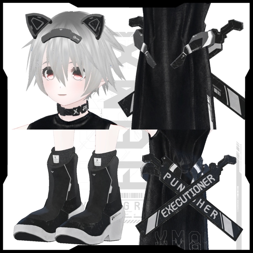 XENOGRAPH オリジナル3Dアバター『Føw - フォウ-』