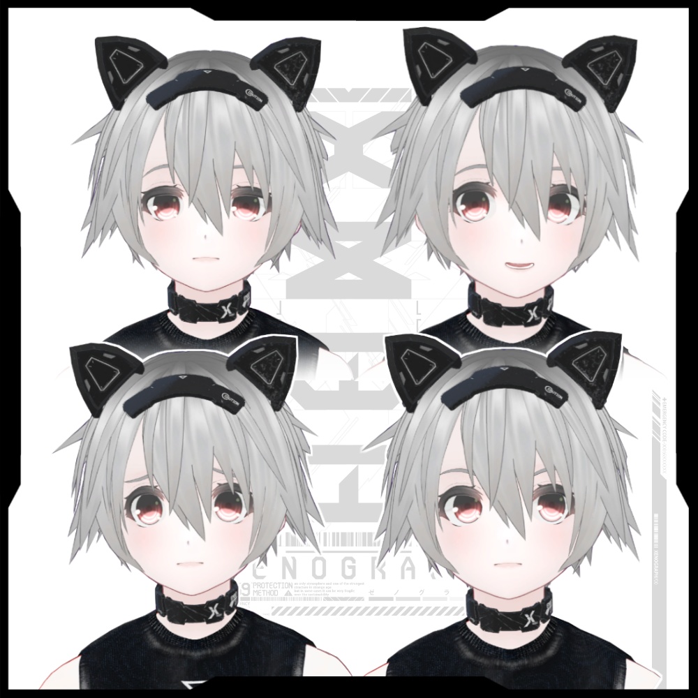 XENOGRAPH オリジナル3Dアバター『Føw - フォウ-』