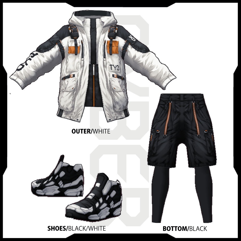 【VRoid】CYBER/WEAR ver.α アルファ