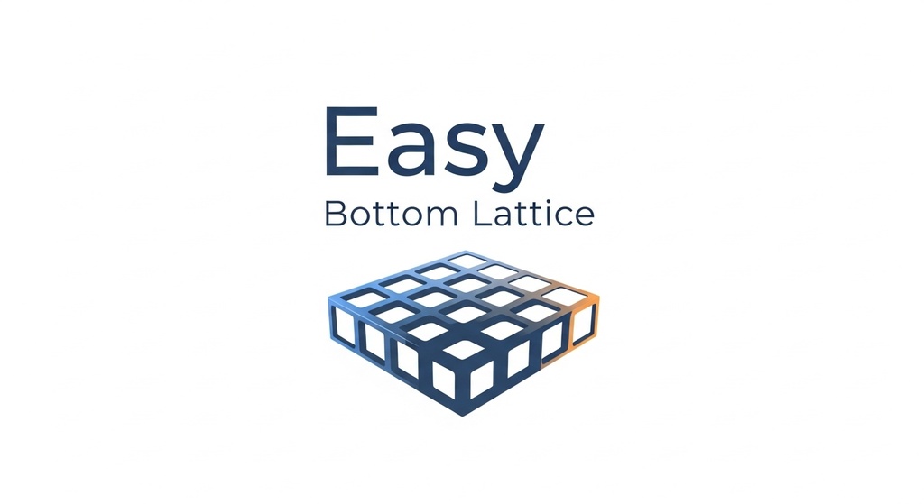 Easy Bottom Lattice｜選択オブジェクト底部にラティスをセットしてくれるアドオン