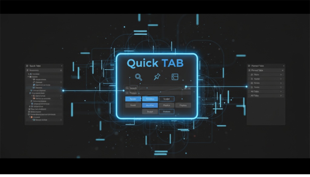 Quick TAB | 大量のサイドバータブを瞬時に切り替え