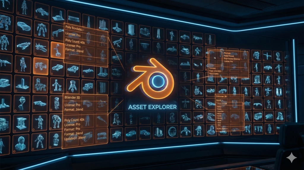 BlendHub v2 - Blenderファイル管理ダッシュボード