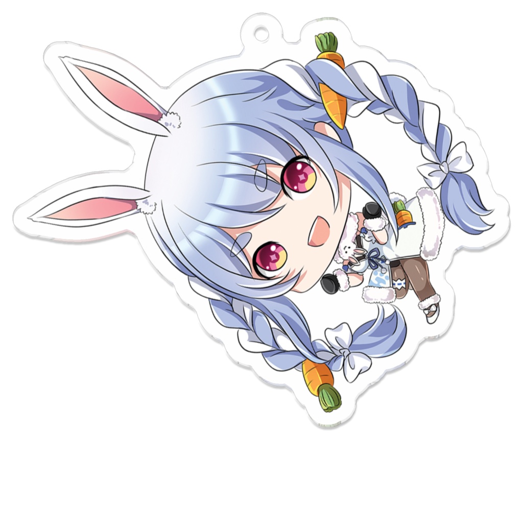 兎田ぺこら Usada Pekora HololiveJP Keychain