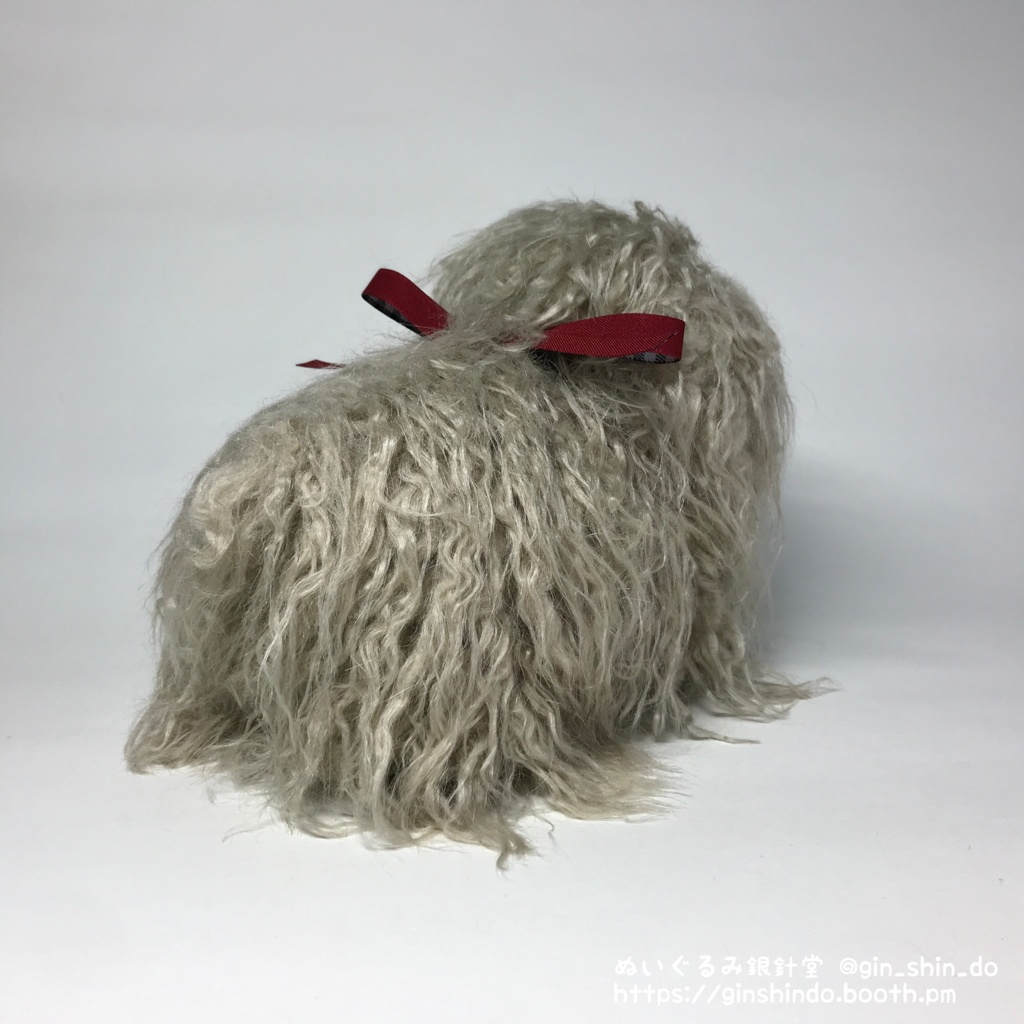 妖怪のけうけげん(茶毛黒目)