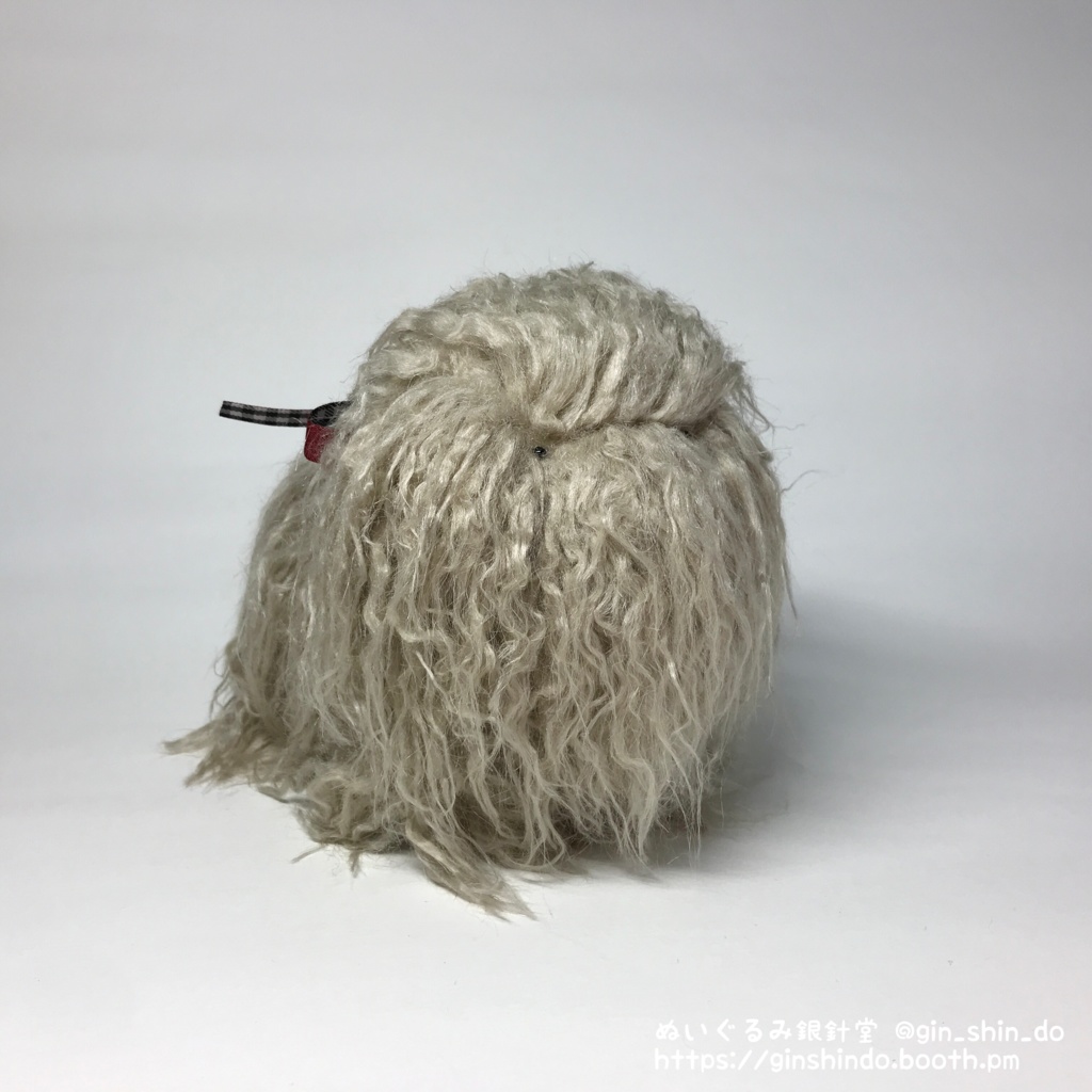 妖怪のけうけげん(茶毛黒目)