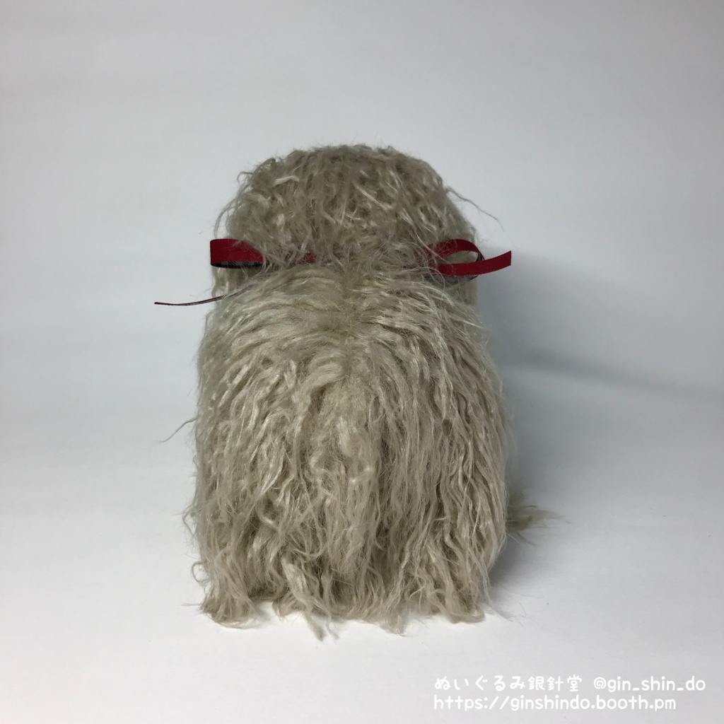 妖怪のけうけげん(茶毛黒目)