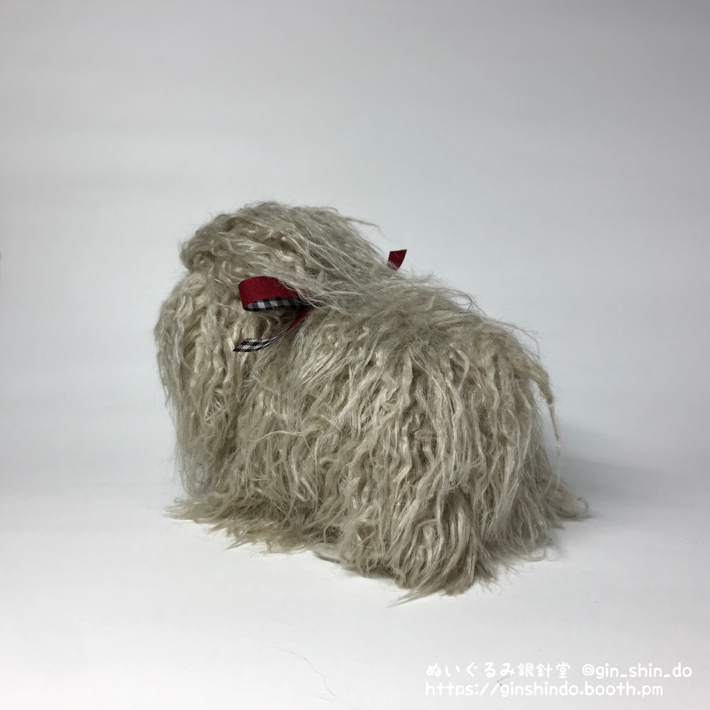 妖怪のけうけげん(茶毛黒目)