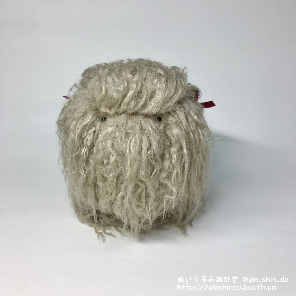 妖怪のけうけげん(茶毛黒目)