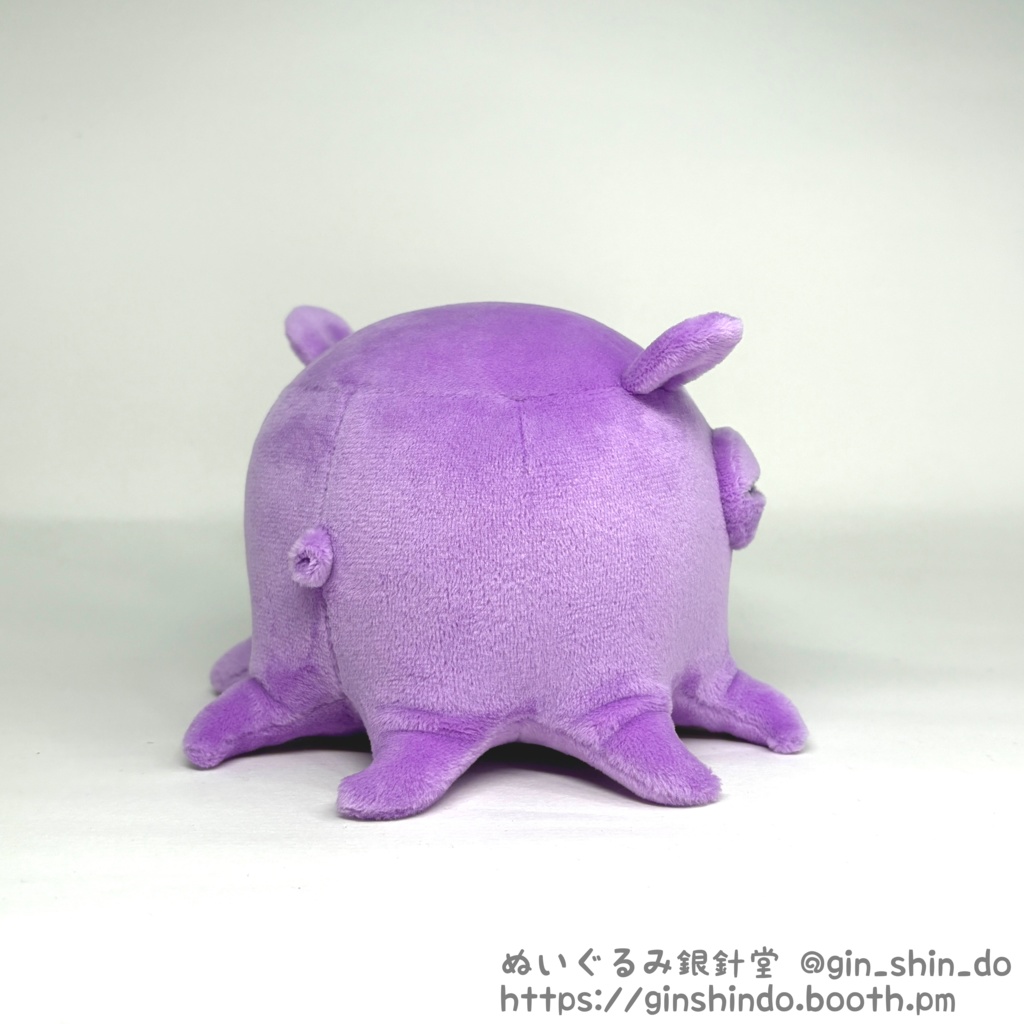 藤色のメンダコB 濃紫