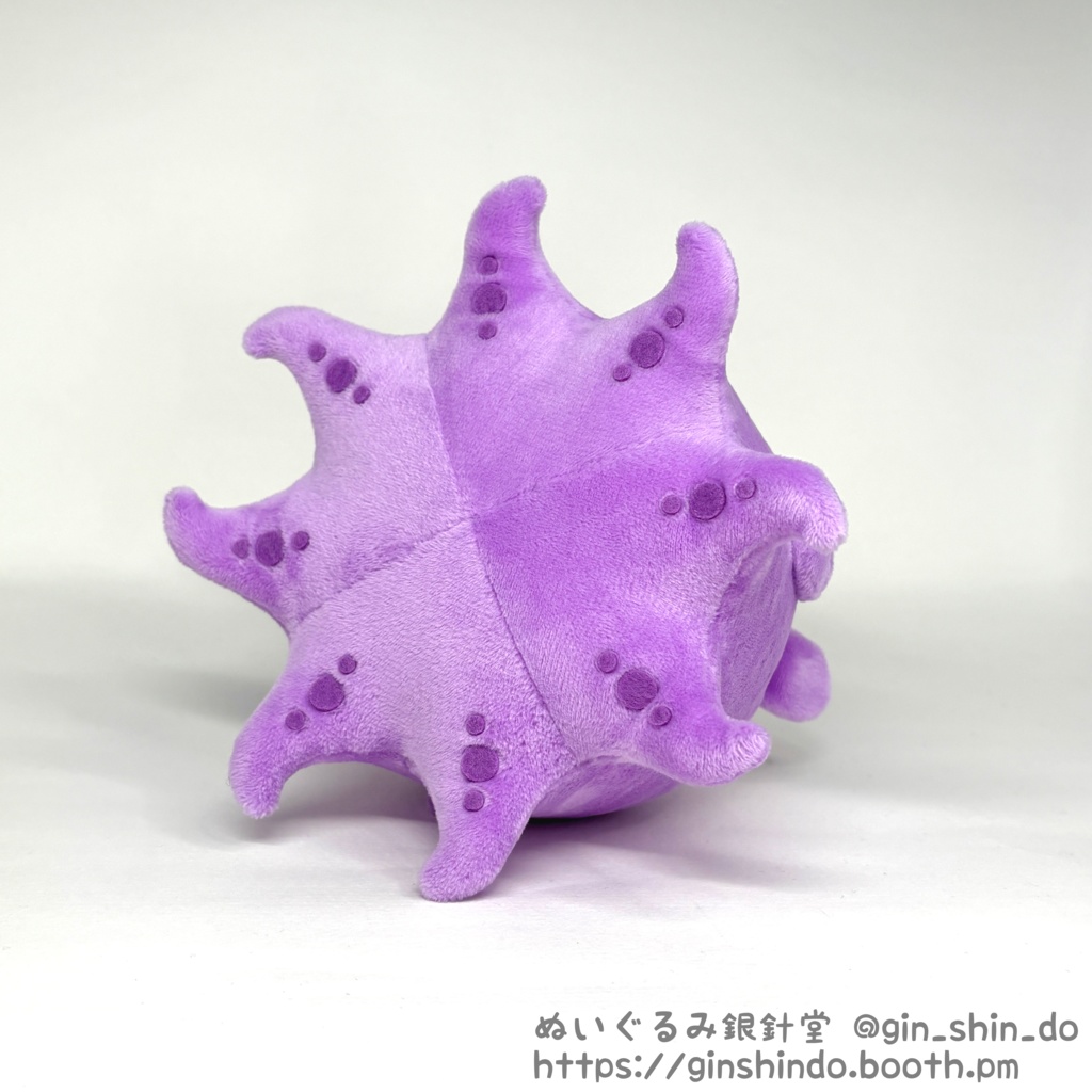 藤色のメンダコB 濃紫