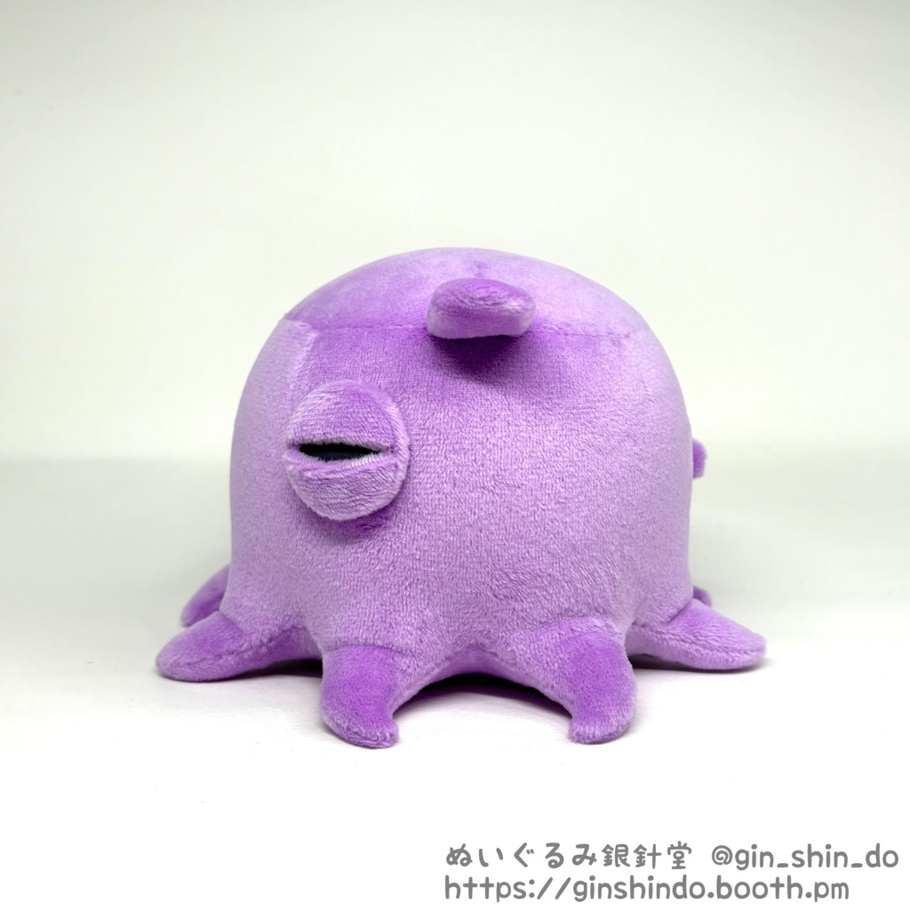 藤色のメンダコB 濃紫