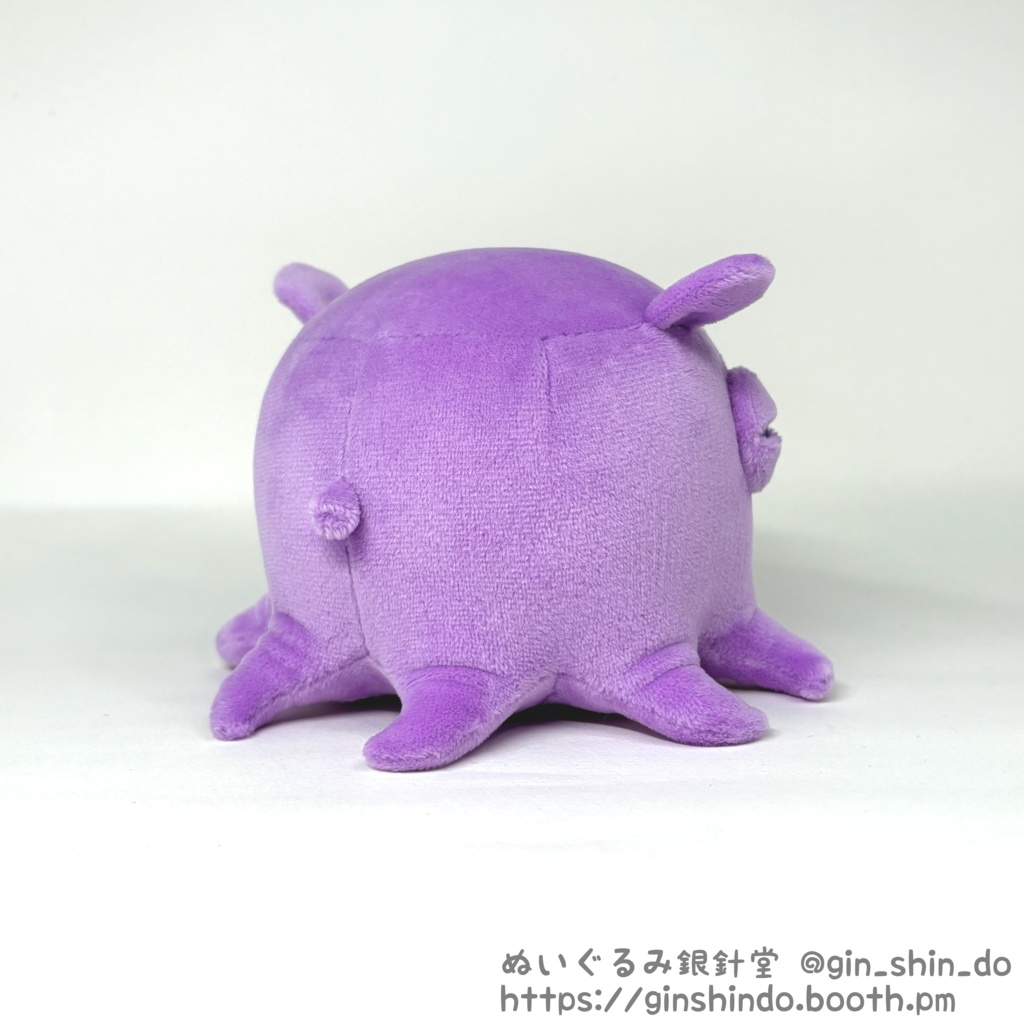 藤色のメンダコC 薄紫