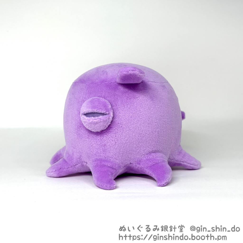 藤色のメンダコC 薄紫