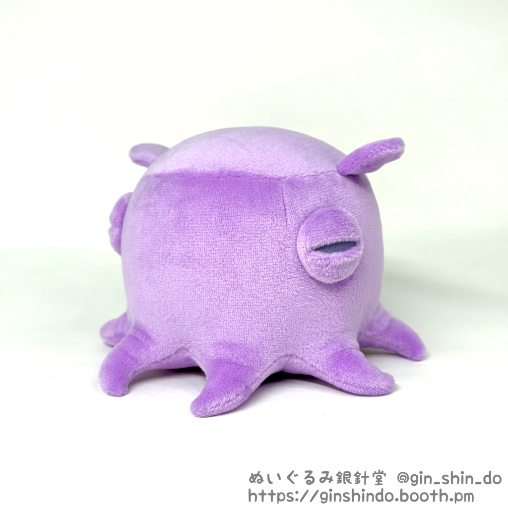 藤色のメンダコC 薄紫