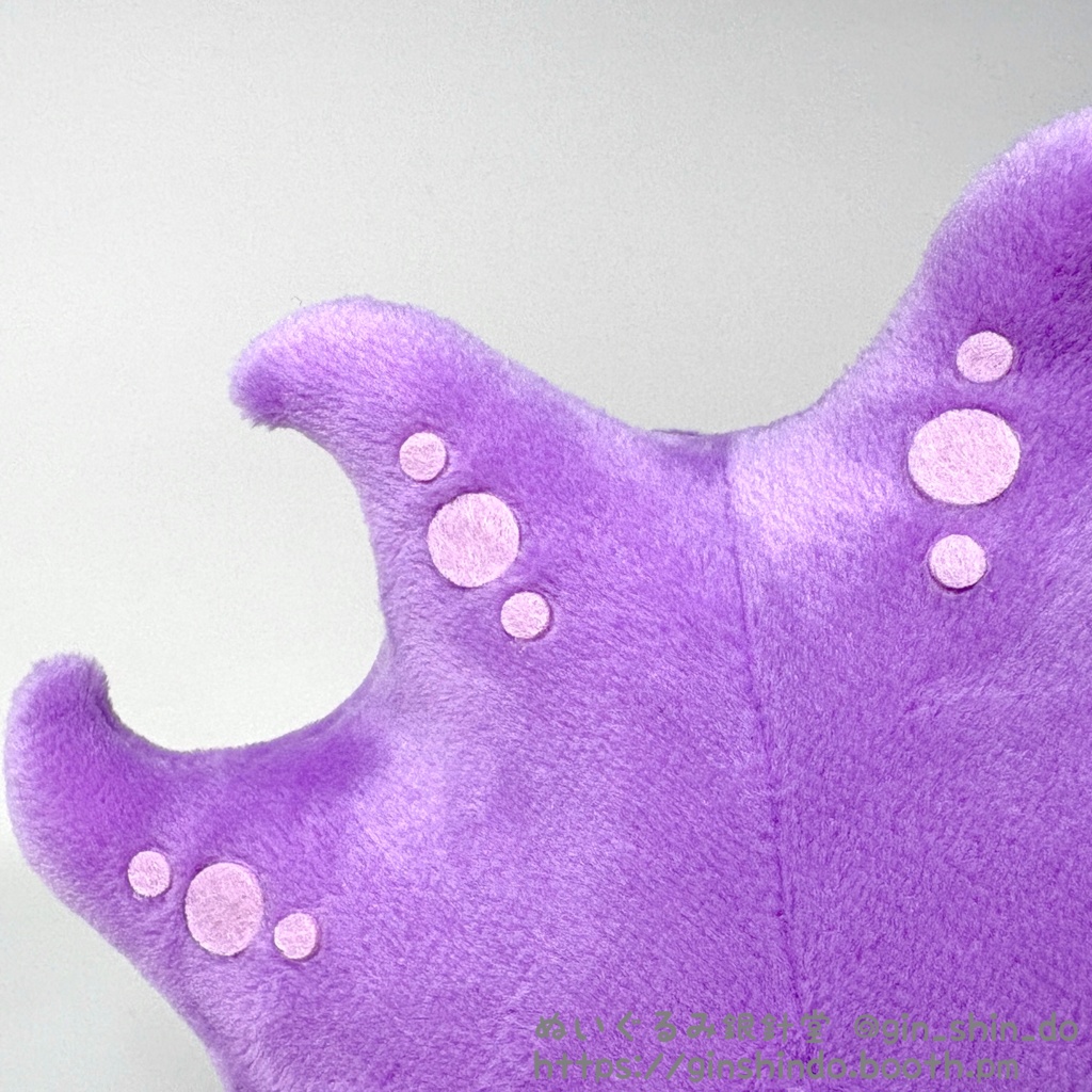 藤色のメンダコC 薄紫