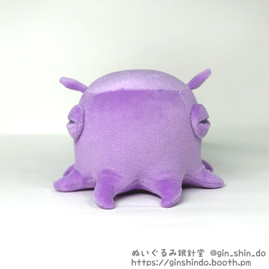 藤色のメンダコC 薄紫