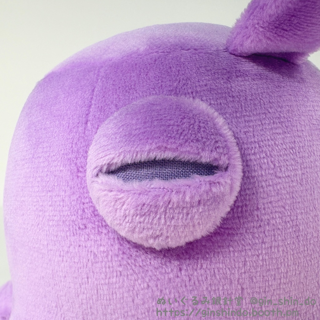 藤色のメンダコC 薄紫