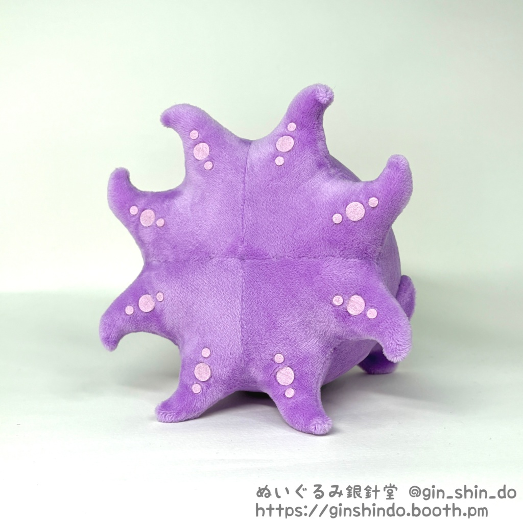 藤色のメンダコC 薄紫