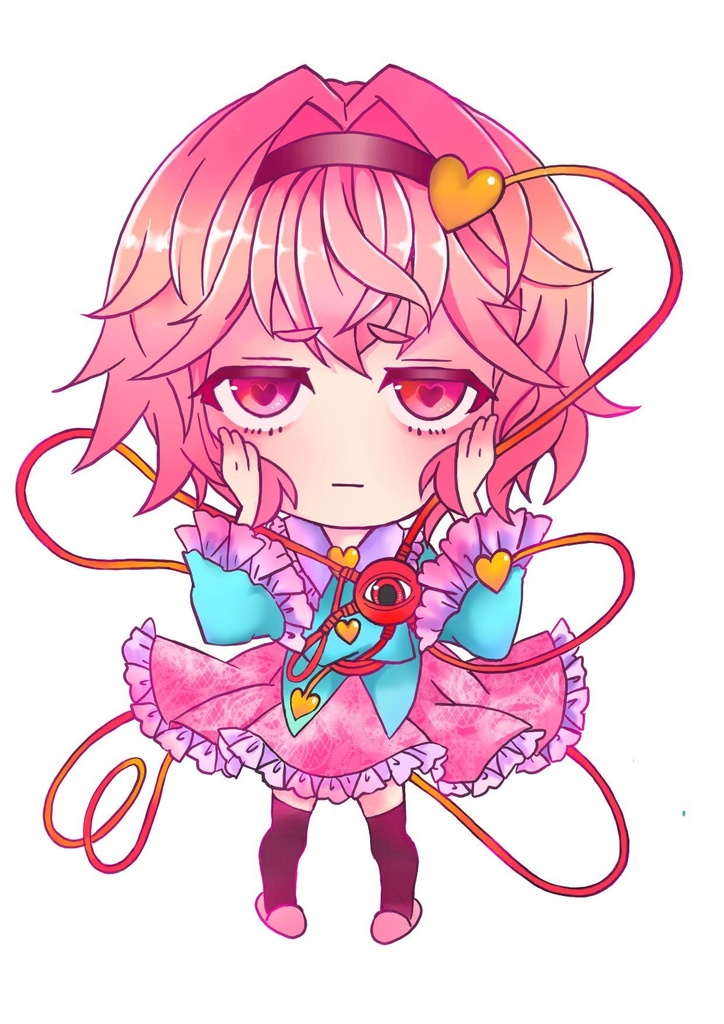 古明地さとり　アクリルキーホルダー