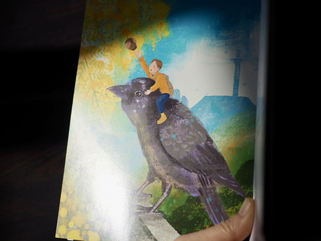 ZINE 絵本『トリコビト日記』小人と鳥たちの出会いの一年間:A5中綴じ製本フルカラー