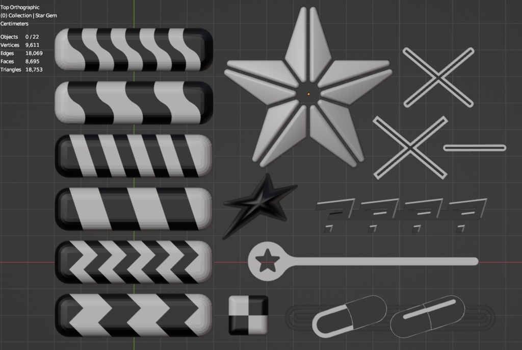 デコラ "Striped Distinction"