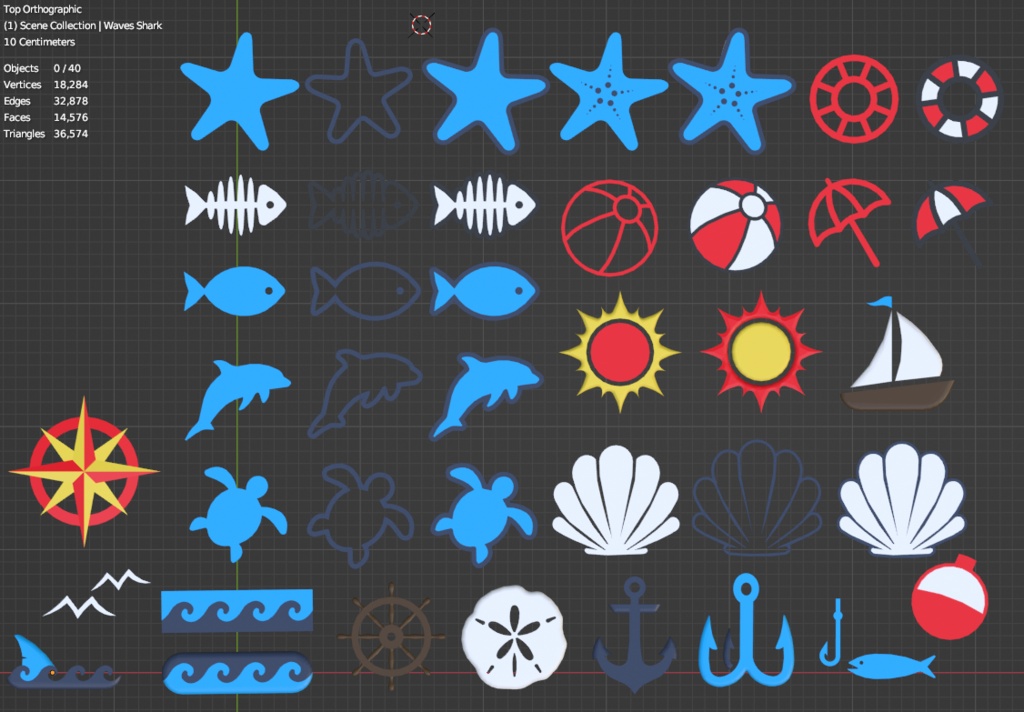 デコラ "Beach Pack"