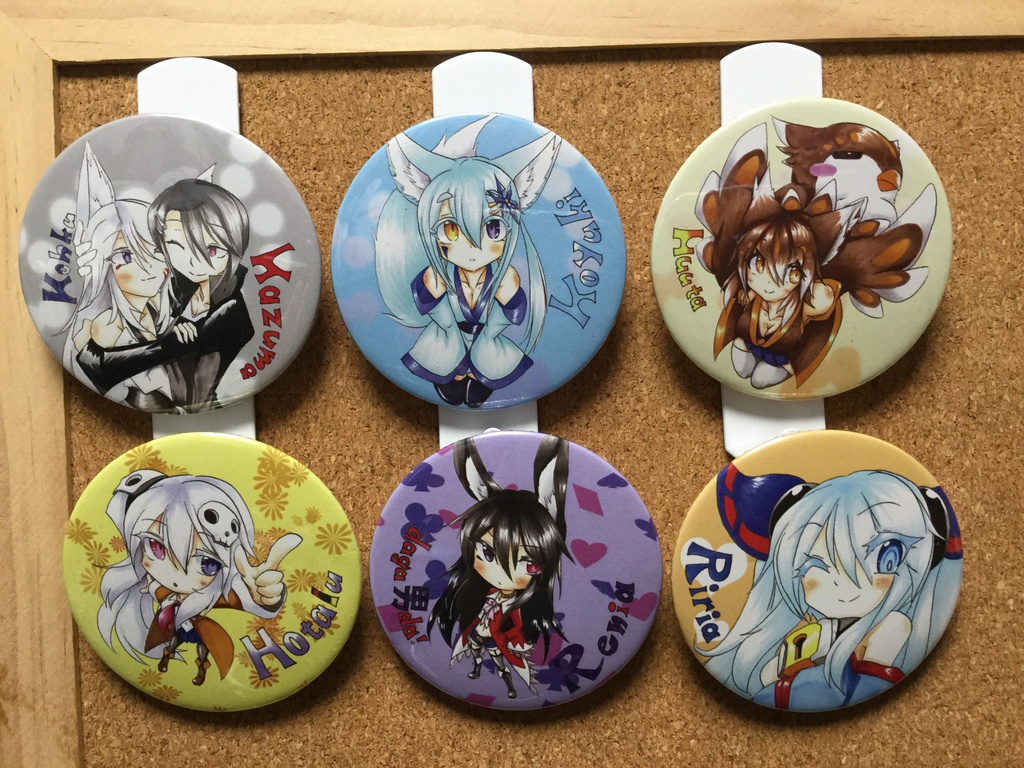 缶バッジ第一弾