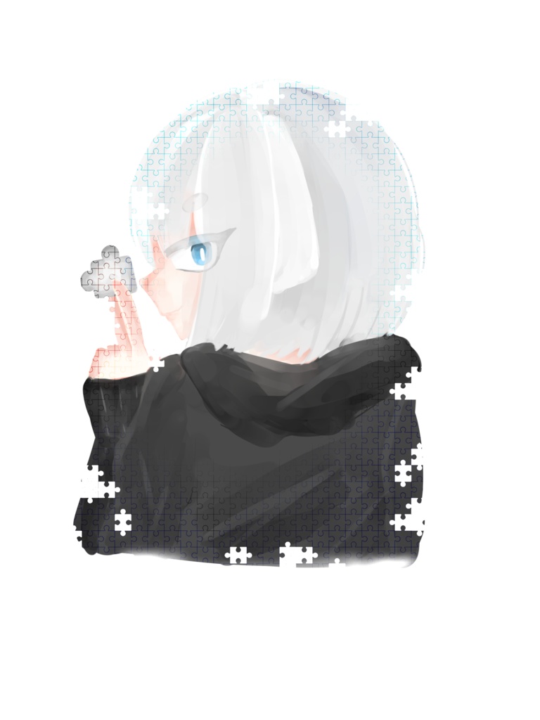 『パズルピース』ステッカー