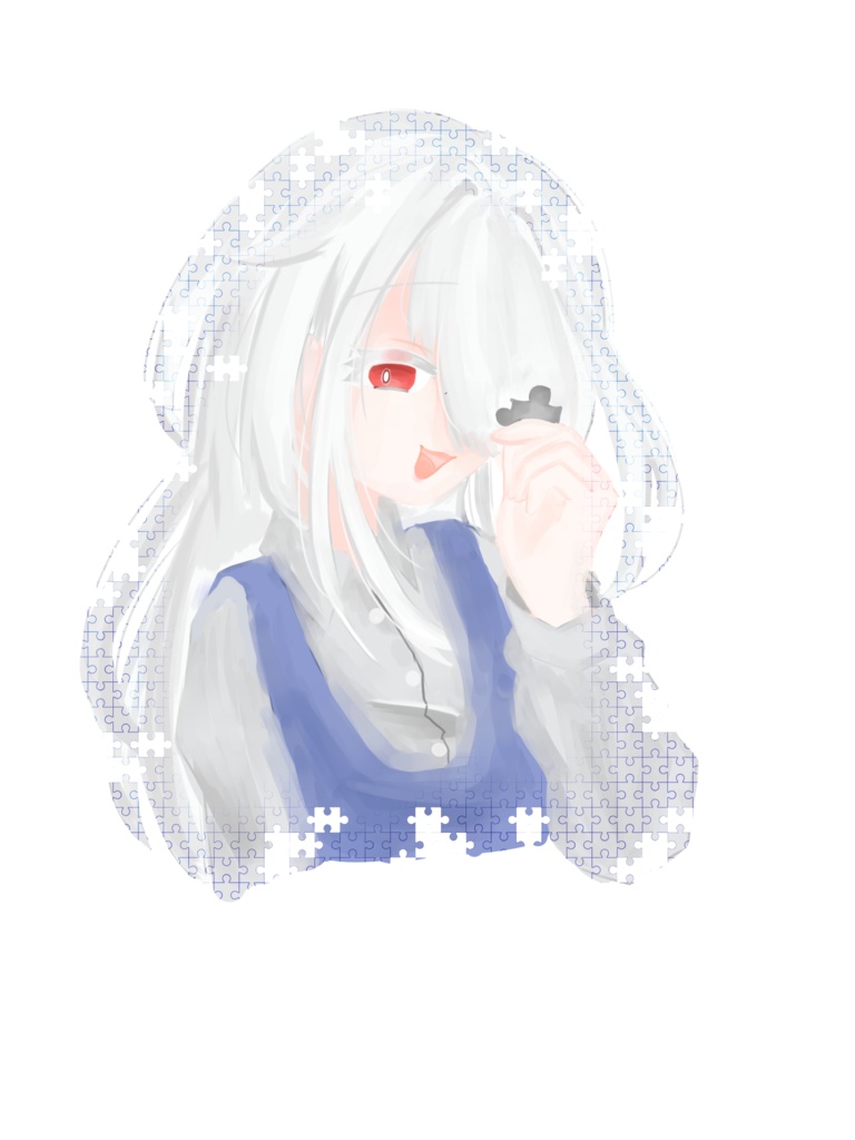 『パズルピース』ステッカー