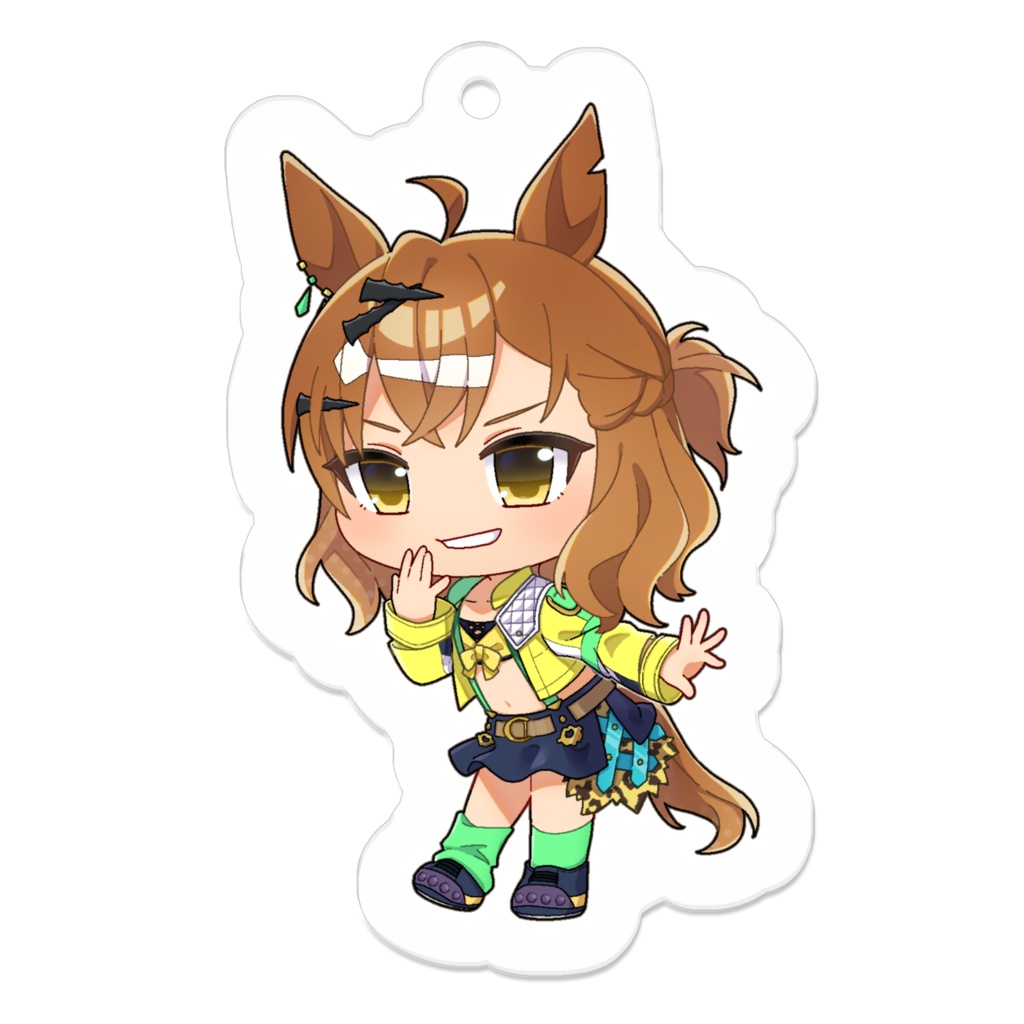 ジャングルポケット アクリルキーホルダー(ミニ)