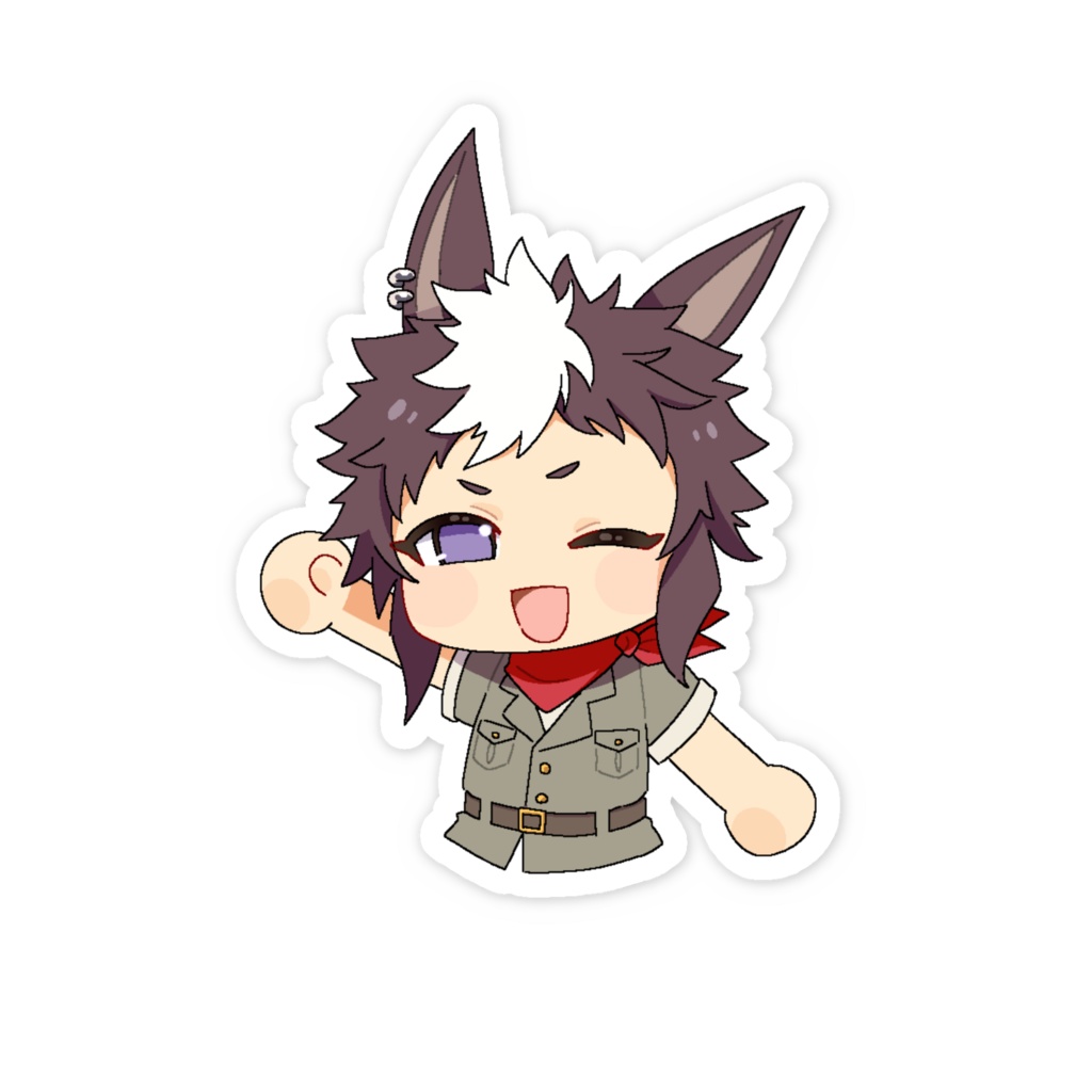 メジロライアン ステッカー