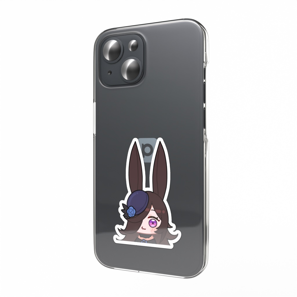 ライスシャワー の デカ耳ステッカー