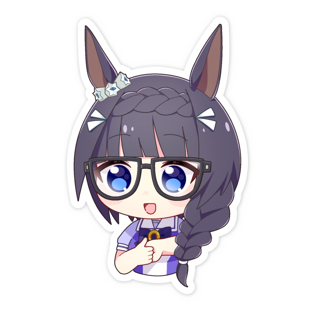 ゼンノロブロイの善なんですよステッカー