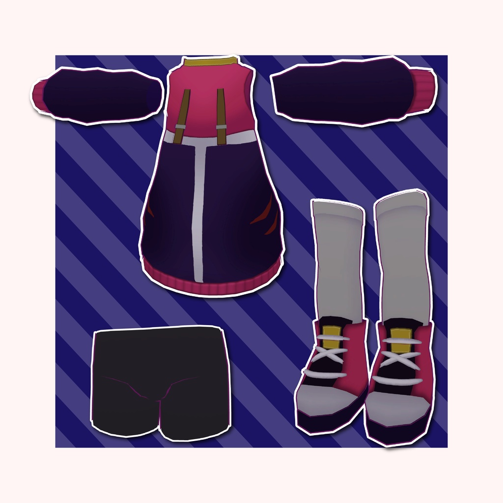 【まめふれんず対応衣装】Date-system