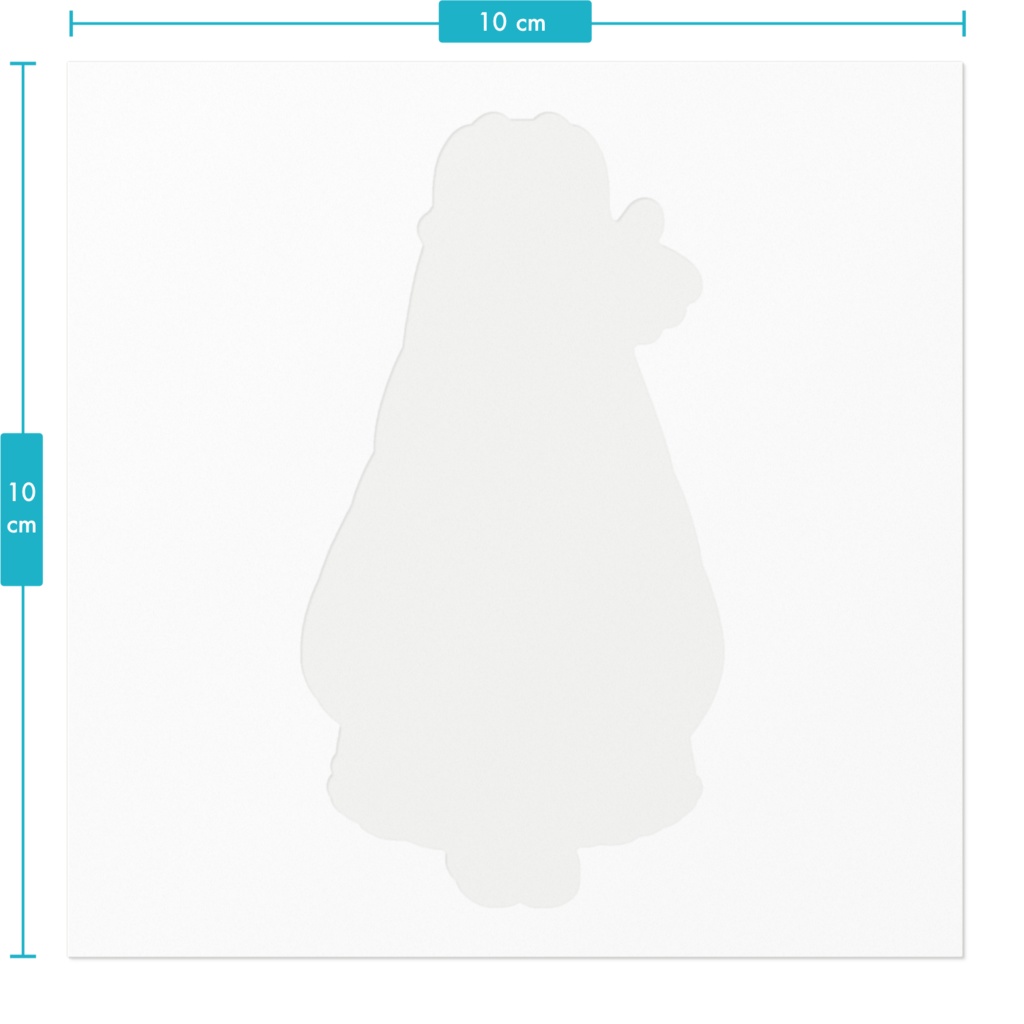 藍海てるステッカー