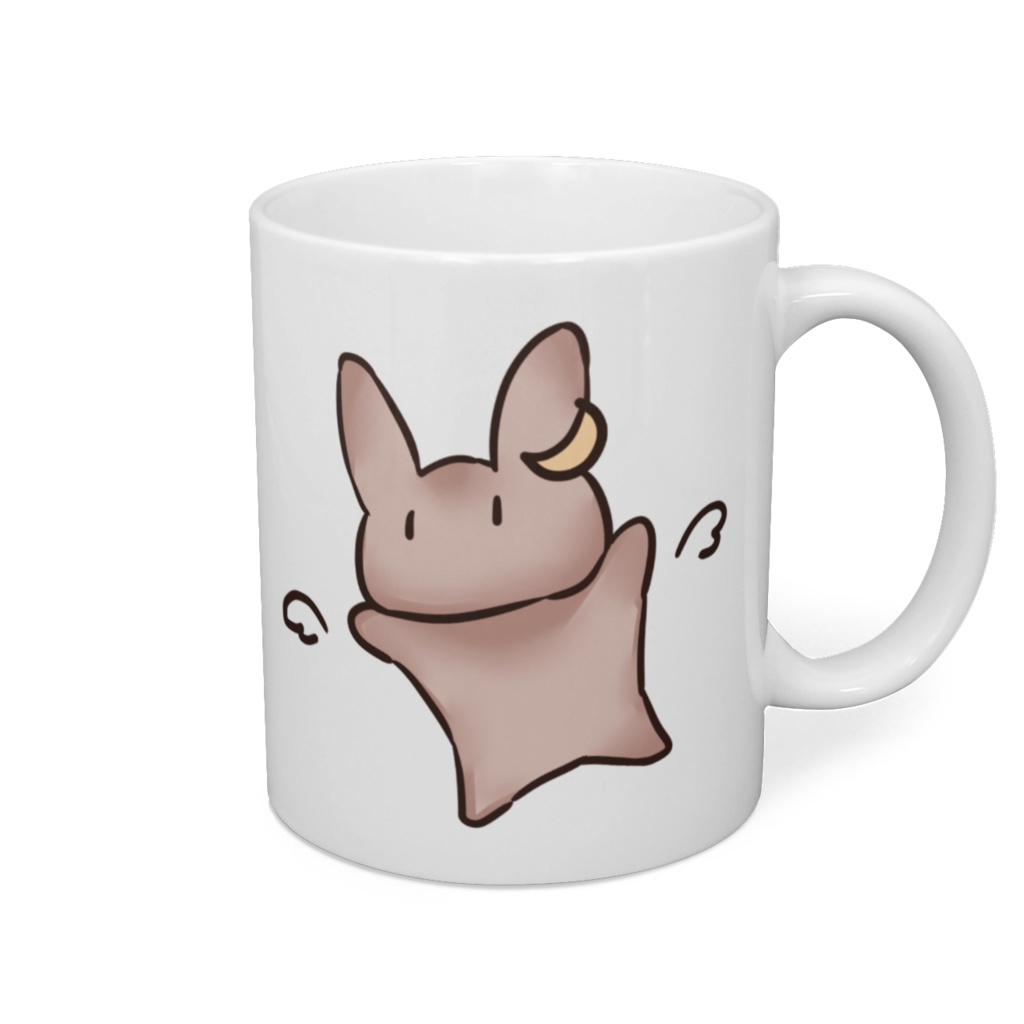飛びたいうさたマグカップ